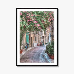 Athen bunt Poster Druck Griechenland Nr. 2, Athen Foto Wandkunst, Athen Wanddekor, Athen Reisedruck, Athen Straßenkarte Poster, Stadtplan