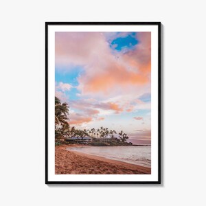 Maui Bunt Posterdruck No 1, Maui Foto Wandkunst, Maui Wanddekor, Maui Reisedruck, Maui Straßenkarte Poster, Stadt Karte