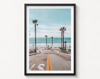 Oceanside Fine Art Photo Print, San Diego County Poster, California Wall Decor
