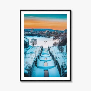 Ottawa Colorful Poster Print No 3, Ottawa Photo Wall Art, Ottawa Wall Decor, Ottawa Travel Print, Ottawa Street Map Poster, City Map
