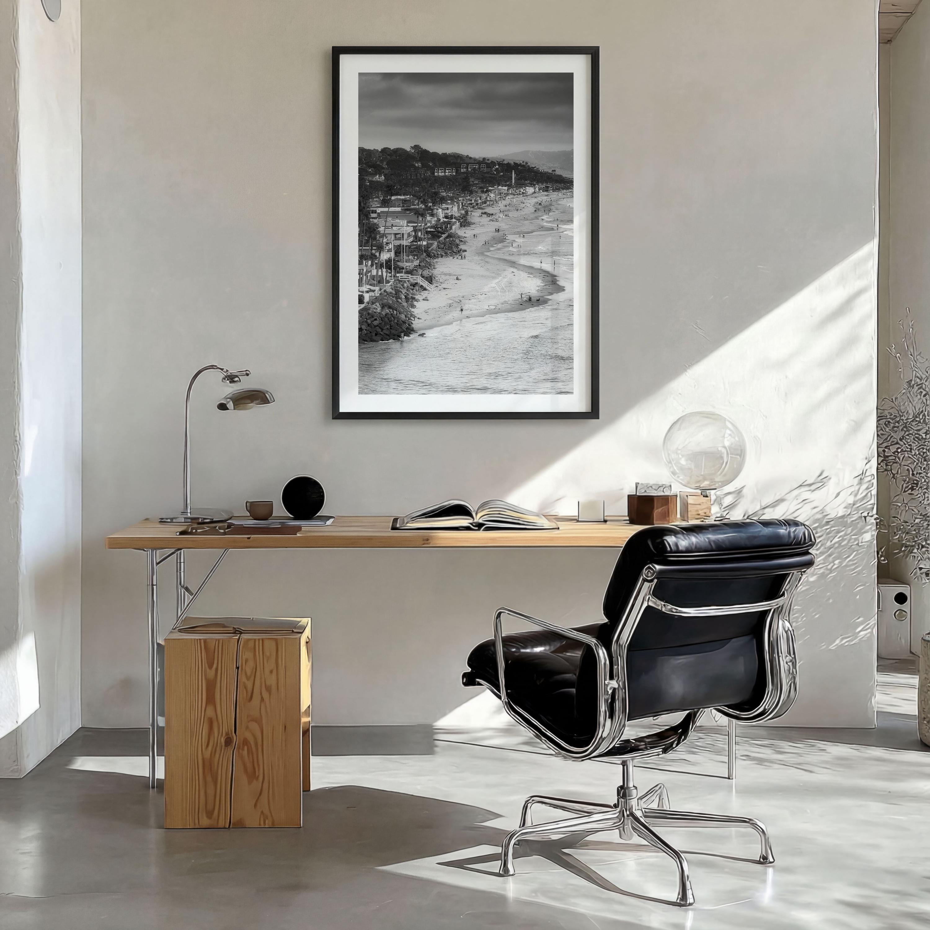 Del Mar Black and White Fine Art Photo Print, San Diego, California ...