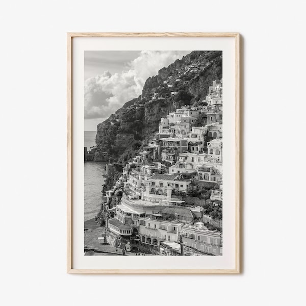 Italy Photo Poster Print No 1, Italy Black and White Wall Art, Italy Wall Photography, Italy Travel, Italy Map Poster