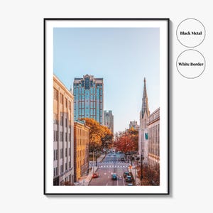 Raleigh Skyline Fine Art Photo Print, Downtown, NC, North Carolina, USA, Poster image 9