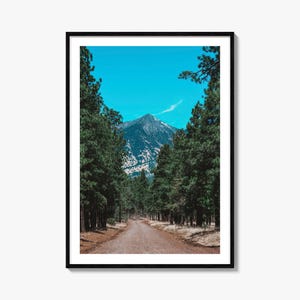 Flagstaff Colorful Poster Print, Flagstaff Photo Wall Art, Flagstaff Decor, Flagstaff Travel Print, Flagstaff Street Map Poster, City Map