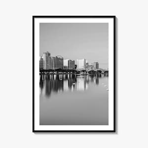 ballo Island Foto Poster Druck Nr. 1, Ornamente,Schrift,Orlando Schwarz Weiß Wandkunst,Orlando Wand Fotografie,Orlando Reise,Orlando Karte Poster
