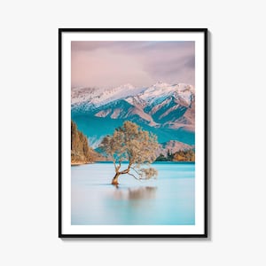 Neuseeland Bunt Poster Druck, Neuseeland Foto Wandkunst, Neuseeland Wand-Dekor, Reise-Druck, Neuseeland Street Map Poster, Stadt Karte