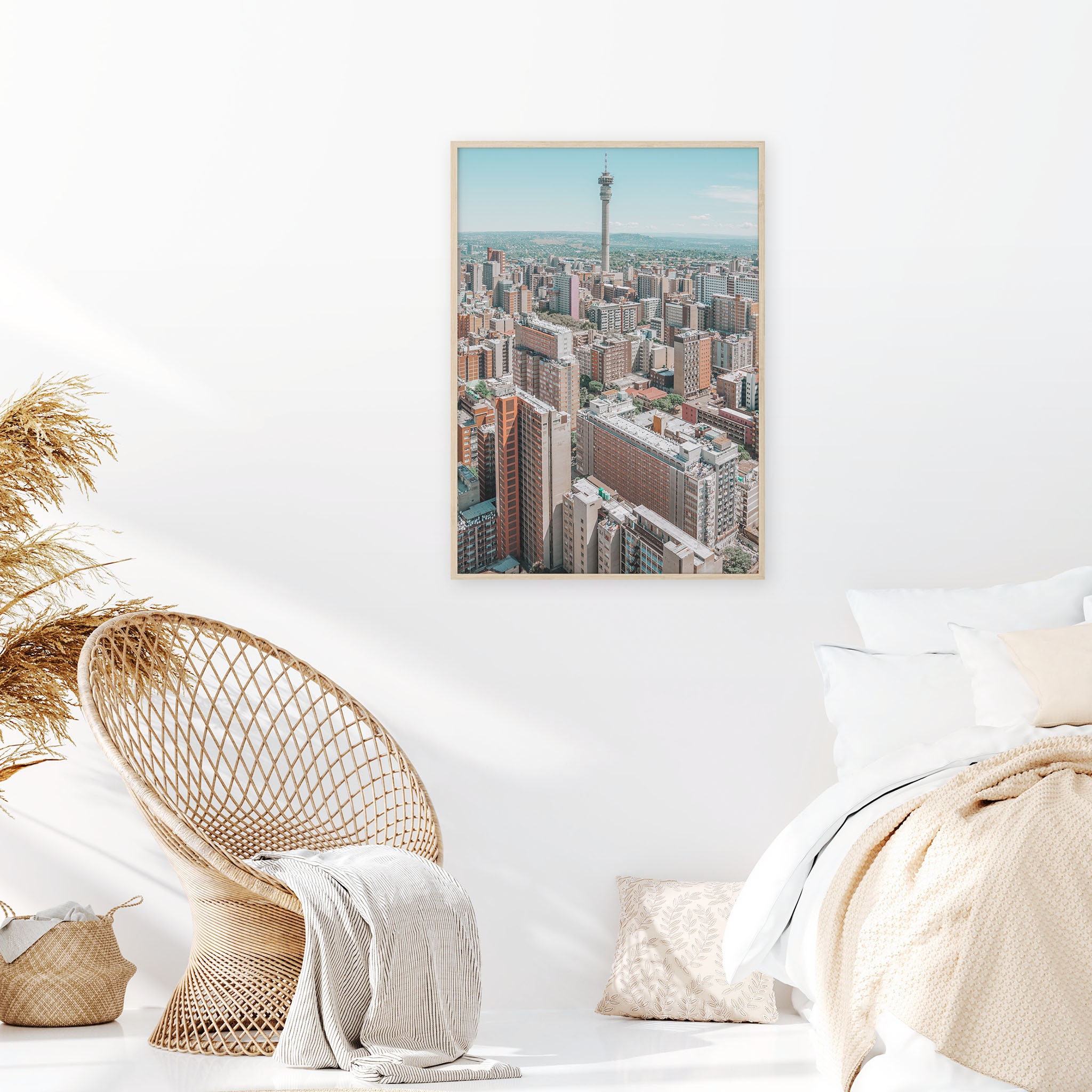Johannesburg Colorful Poster Print Johannesburg Photo Wall Etsy
