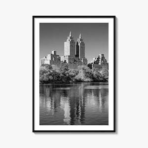 Upper West Side Photo Poster Print No 2, Upper West Side Black and White Art, Upper West Side Photography, Travel, Map Poster