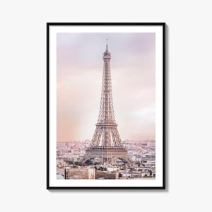 パリのカラフルなポスタープリントNo.3、パリの写真ウォールアート、パリの壁飾り、パリの旅行プリント、パリのストリートマップポスター、市街地図