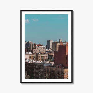 Harlem Colorful Poster Print, Harlem Photo Wall Art, Harlem Wall Decor, Harlem Travel Print, Harlem Street Map Poster, City Map