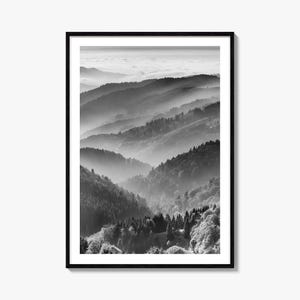 Germany Photo Poster Print, Germany Black and White Wall Art, Photography, Germany Travel, Germany Map Poster, Photo Posters