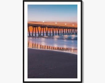 Wrightsville Beach Fine Art Photo Print, Wilmington Poster, North Carolina Wall Decor