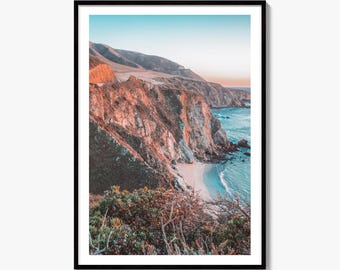 Big Sur Fine Art Photo Print, Bixby Bridge, California Coast Wall Decor