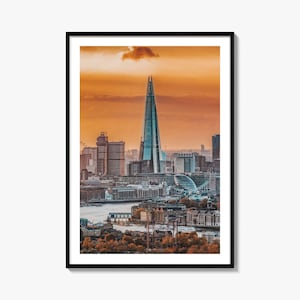 London Colorful Poster Print No 3, London Photo Wall Art, London Wall Decor, London Travel Print, London Street Map Poster, City Map