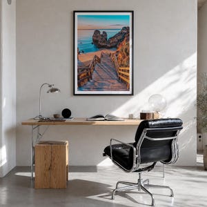 Algarve Fine Art Photo Print, Lagos, Praia do Camilo Beach Poster image 2