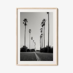 Los Angeles Photo Poster Print No 2, Los Angeles Black and White Art, Los Angeles Wall Photography, Los Angeles Travel, Map Poster