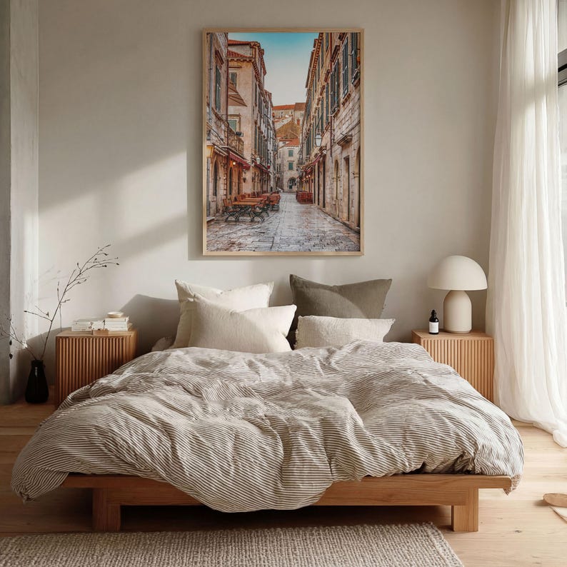 Dubrovnik Croatia Fine Art Photo Print, Old Town Stradun, Ragusa, Wall Poster image 12