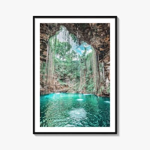 Mexico Colorful Poster Print No 3, Mexico Photo Wall Art, Mexico Wall Decor, Mexico Travel Print, Mexico Street Map Poster, City Map