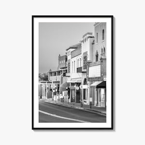 Santa Fe Foto-Plakatdruck, Santa Fe Schwarzweiß-Wandkunst, Santa Fe-Wandfotografie, Santa Fe-Reisen, Santa Fe-Kartenposter