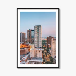Birmingham Alabama Colorful Poster Print, Birmingham Alabama Photo Wall Art, Wall Decor, Travel Print, Street Map Poster, City Map