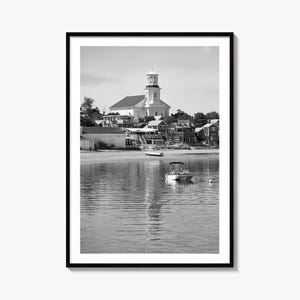 Cape Cod Schwarz-Weiß Fine Art Photo Print, provenroeton Massachusetts Poster