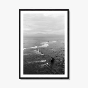 Bali Photo Poster Print No 2, Bali Black and White Wall Art, Bali Wall Photography, Bali Travel, Bali Map Poster