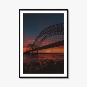 Memphis Colorful Poster Print No 3, Memphis Photo Wall Art, Memphis Wall Decor, Memphis Travel Print, Memphis Street Map Poster, City Map