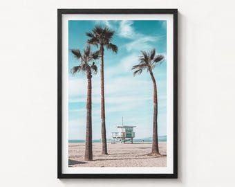 Santa Monica Fine Art Photo Print, Venice Beach, Los Angeles, California Wall Decor