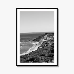 Marthas Vineyard Photo Poster Print, Martha’s Vineyard Black and White Wall Art, Wall Photography, Travel, Map Poster
