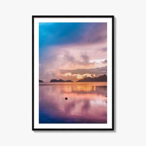Philippines Colorful Poster Print No 3, Philippines Photo Wall Art, Decor, Philippines Travel Print, Philippines Street Map Poster, City Map