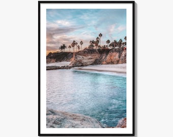 Laguna Beach Fine Art Photo Print, Treasure Island, California, USA Poster, Wall Decor