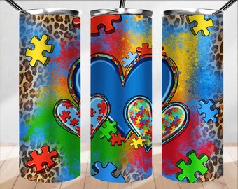 Autism Awareness Tumbler