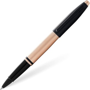 Bolígrafo roller Cross Calais Signature, modelo de empresa, estuche de regalo, bolsa y grabado gratuito.