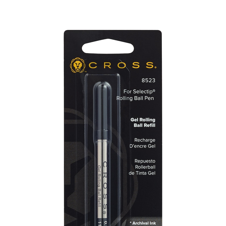 Cross 85231 Rolling Ball Selectip Gel Rollerball Pen Refill 8523 Black