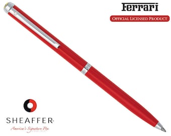 Sheaffer Ferrari 200 Rosso Corsa Kugelschreiber, schwarze Tinte, offiziell lizenziert
