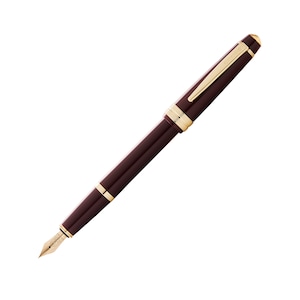 A.T CROSS Bailey Light vulpen goudkleurig met kruis geschenkdoos en geschenkzakje Gratis gravure