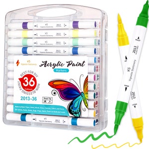 Tombow 108 Set Dual Tip Brush & Pen Marker Colorchart 