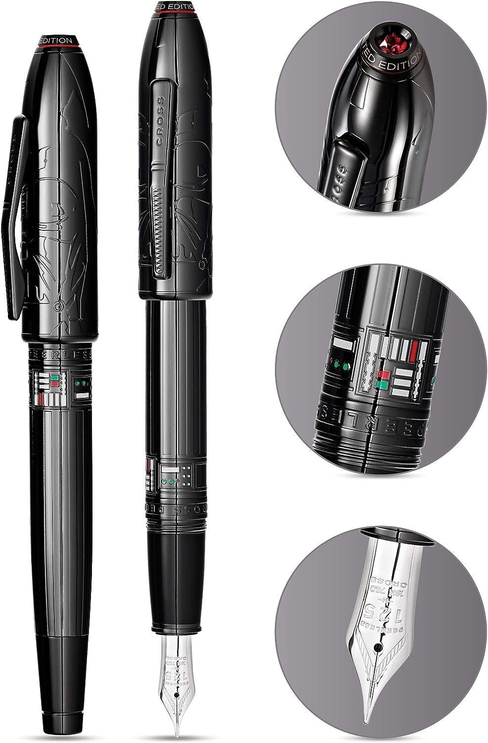 クロス　ピアレス　CROSS PEERLESS ダース・ベイダー 万年筆 限定品 クロスのスター・ウォーズコレクションにダース・ベイダーの限定