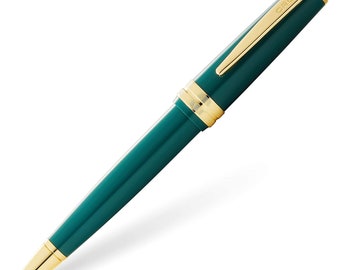 A.T. Cross Bailey Light Gold Ballpoint Pen - Free Engraving, Gift Box