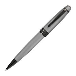 Bolígrafo Cross Bailey PVD mate de color gris, regalo de escritura de lujo, grabado gratuito