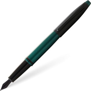Stylo plume CROIX Calais gravé au laser, plume F avec boîte-cadeau et pochette cadeau, cadeau promotionnel de remise de diplôme