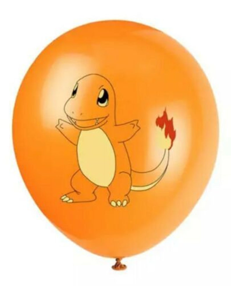 Pokemon Balloons Pokemon Party Supplies Pokemon Birthday Party Favors