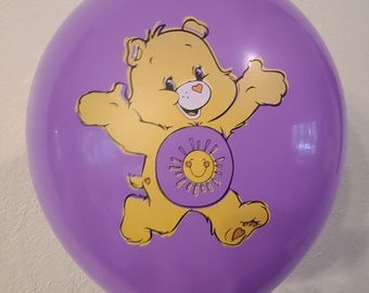 Care Bears Balloons Care Bears Party Supplies Care Bears Birthday Party Favors - 12 pcs. Latex Balloons Free Shipping