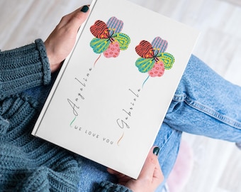 Personalized Teacher Appreciation Flower Print: Custom Class Gift (Digital Download)