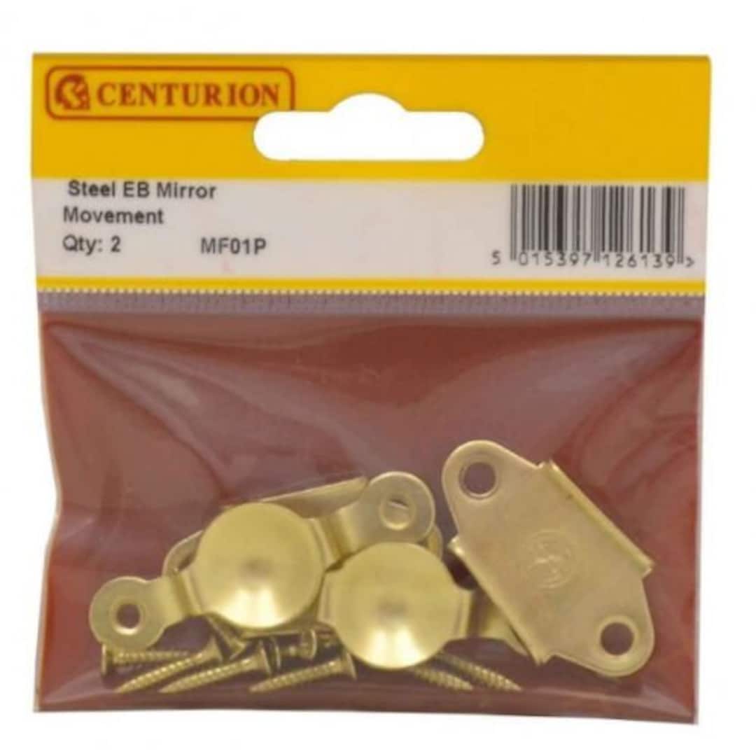 Cheval Mirror Movement Swivel Bracket Hinge Dressing Table Brass Plated