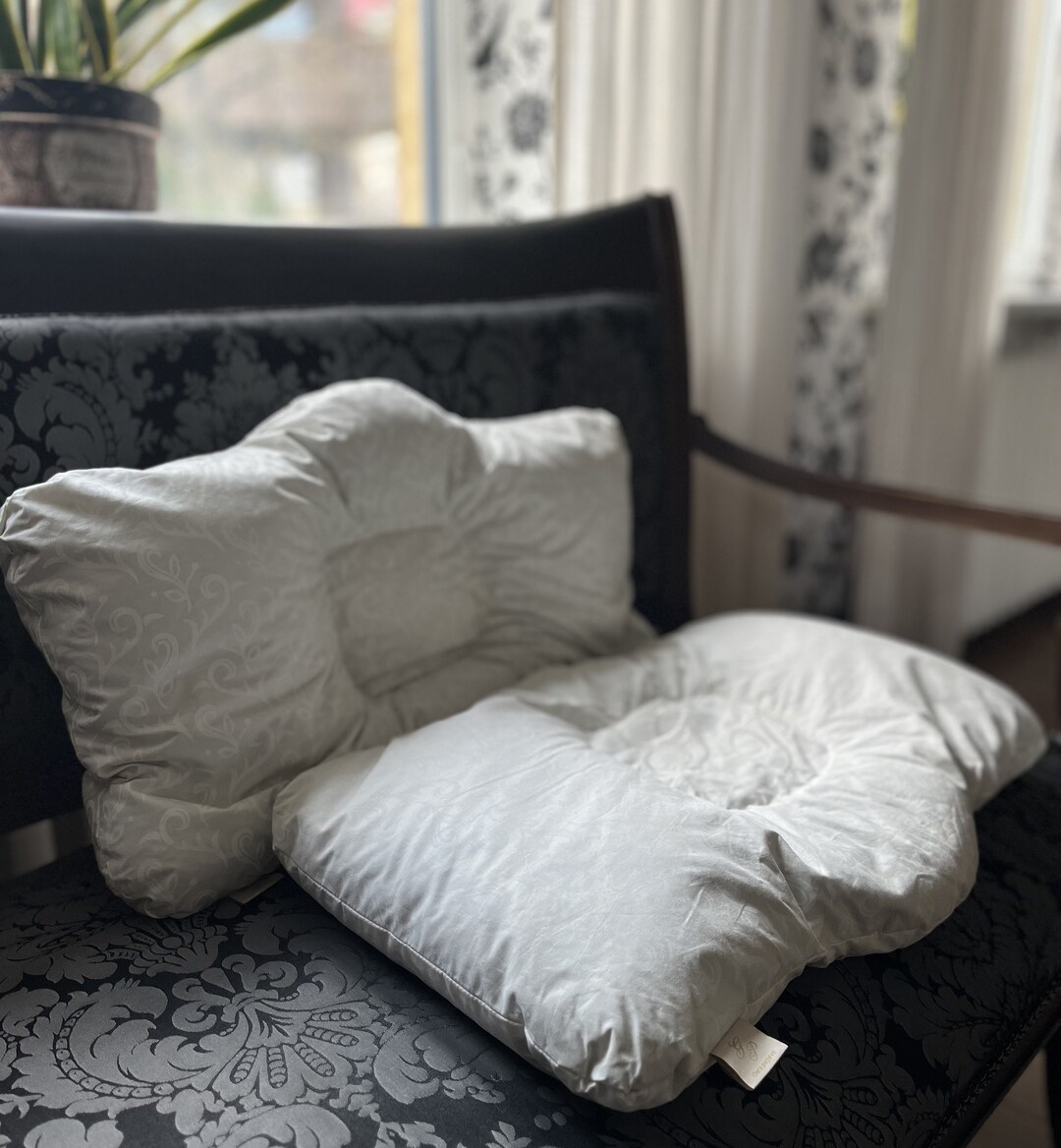 100 Buckwheat Hulls Filling Cotton Cover Organic Pillow Etsy