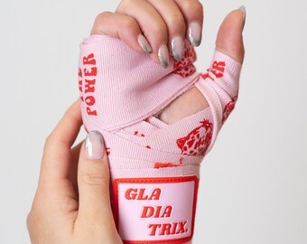 Tigress Pink Boxing/Kickboxing/Muay Thai Hand Wraps 4.5m for Girls