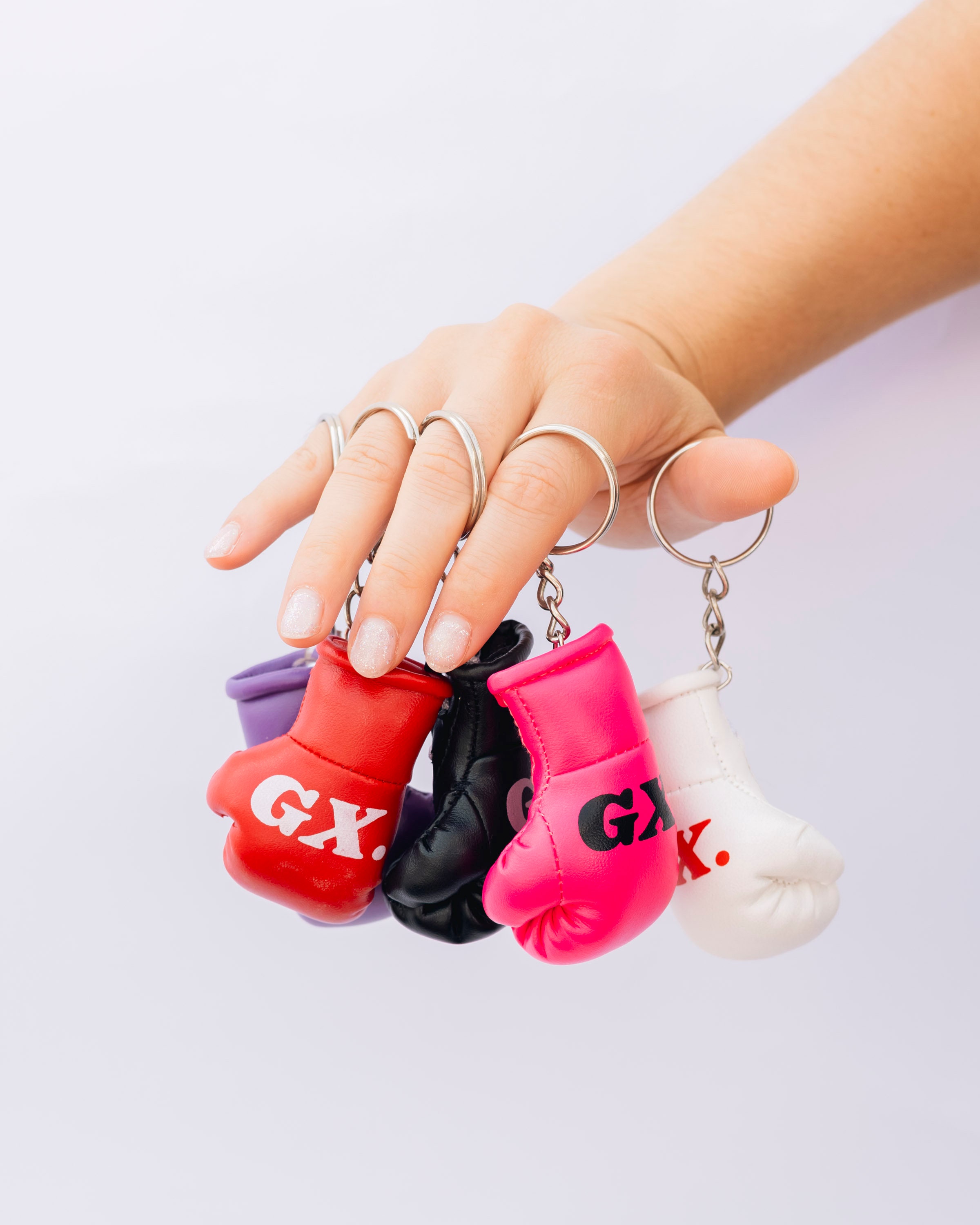 Boxing Glove Keychain for Gift in Different Colors