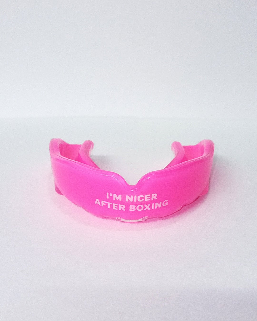 Boxing / Kickboxing / Muay Thai Mouthguard With Phrase i'm Nicer After