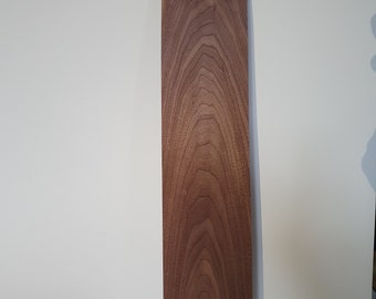 3 European Black Walnut Veneers 76 x 13.5 cm